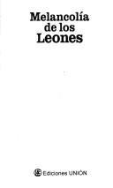 Melancolía de los leones