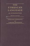 The Etruscan language