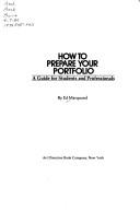 How to Prepare Your Portfolio