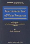 International law of water resources