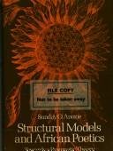 Structural models and African poetics