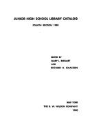 Junior high school library catalog