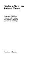 Studies in social and political theory