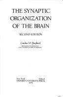 The Synaptic Organization of the Brain