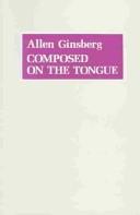 Composed on the tongue