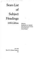 List of subject headings for small libraries