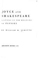 Joyce and Shakespeare