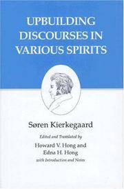Upbuilding discourses in various spirits
