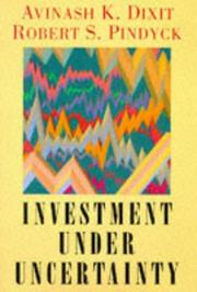Investment under uncertainty