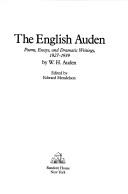 The English Auden