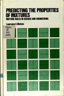 Predicting the properties of mixtures