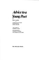 Advice to a young poet