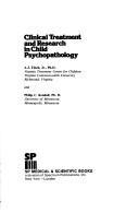 Clinical treatment and research in child psychopathology