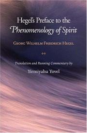 Hegel's preface to the Phenomenology of spirit