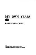 My own years