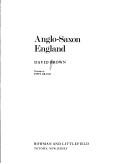 Anglo-Saxon England