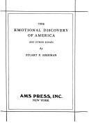 The emotional discovery of America