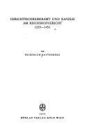 Gerichtsschreiberamt und Kanzlei am Reichshofgericht