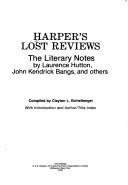 Harper's lost reviews