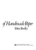 The art and craft of handmade paper