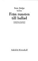 Från runsten till ballad
