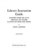 Library instruction guide for junior and senior high school