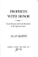 Prophets with honor