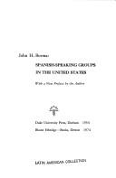 Spanish-speaking groups in the United States