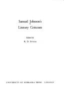 Samuel Johnson's literary criticism