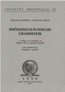 Phönizisch-Punische Grammatik