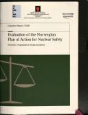 Evaluation of the Norwegian plan of action for nuclear safety