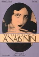 The early diary of Anaïs Nin. Volume Three, 1923-1927