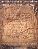 Arabic medieval inscriptions from the Republic of Mali