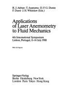 Applications of laser anemometry to fluid mechanics