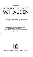 Selected poetry