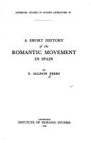 A short history of the romantic movement in Spain