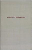 An essay on probabilities