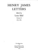 The letters of Henry James