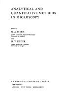 Analytical and quantitative methods in microscopy