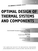 Optimal design of thermal systems and components