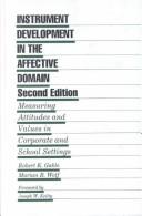 Instrument development in the affective domain