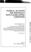Physical activities for individuals with handicapping conditions