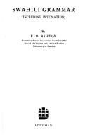 Swahili grammar, including intonation