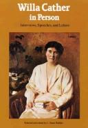 Willa Cather in person