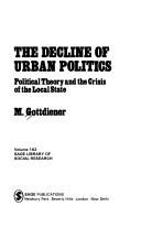 Cities in stress