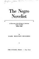 The Negro novelist