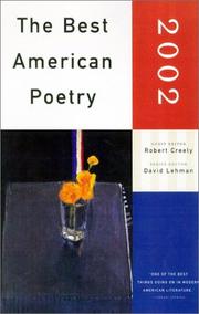 The Best American Poetry 2002