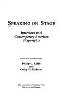 Speaking on Stage