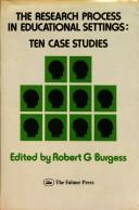 The Research process in educational settings