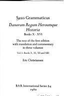 Danorum regum heroumque historia: Books x-xvi